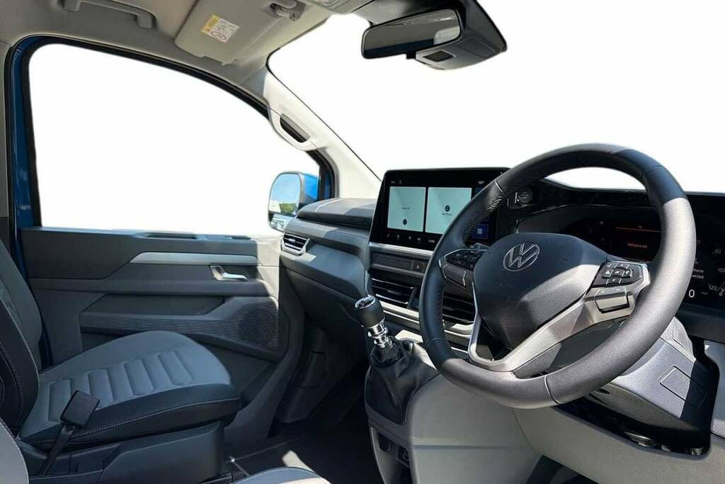 Volkswagen Transporter 2.0 Tdi 150 Commerce Pro Van 5 Plus VA26KYW Blue #6