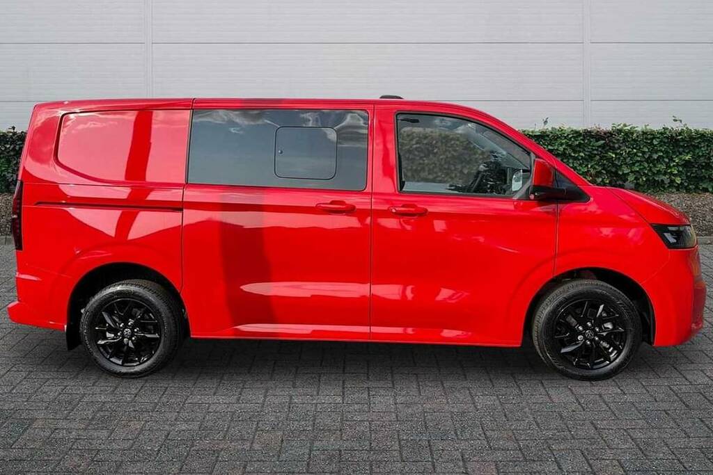 Volkswagen Transporter 2.0 Tdi 170 Commerce Pro Kombi Van 5 Plus KY26NKF Red #4