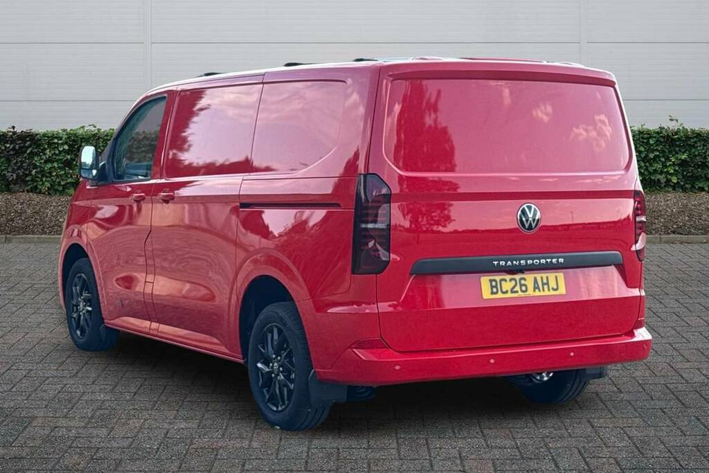 Volkswagen Transporter 2.0 Tdi 150 Commerce Pro Van 5 Plus BC26AHJ Red #6