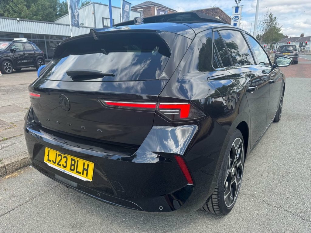 Vauxhall Astra 1.2L Ultimate LJ23BLH Black #4