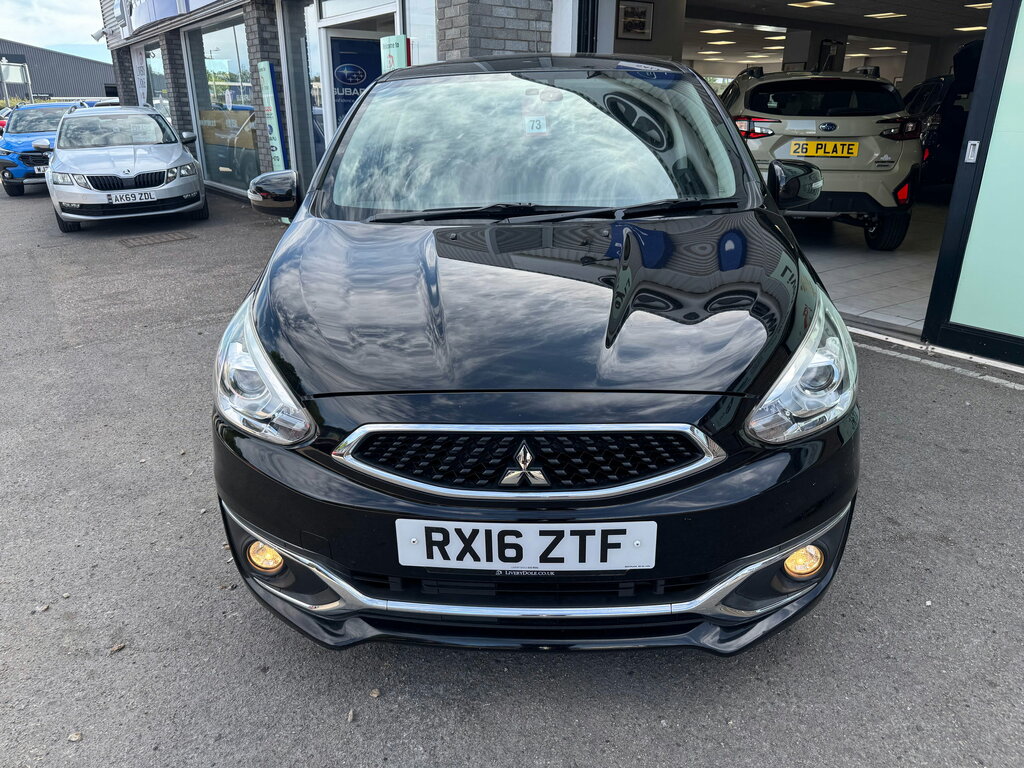 Mitsubishi Mirage 1.2 Juro Hatchback Euro 6 Ss RX16ZTF Black #3