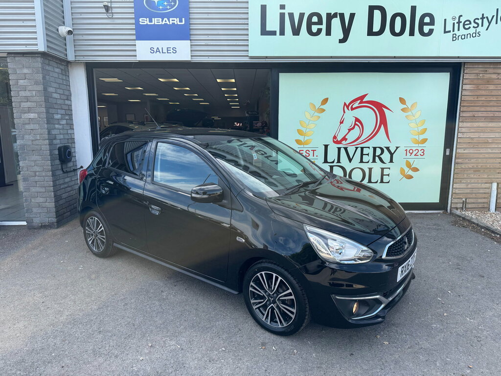 Mitsubishi Mirage 1.2 Juro Hatchback Euro 6 Ss Black