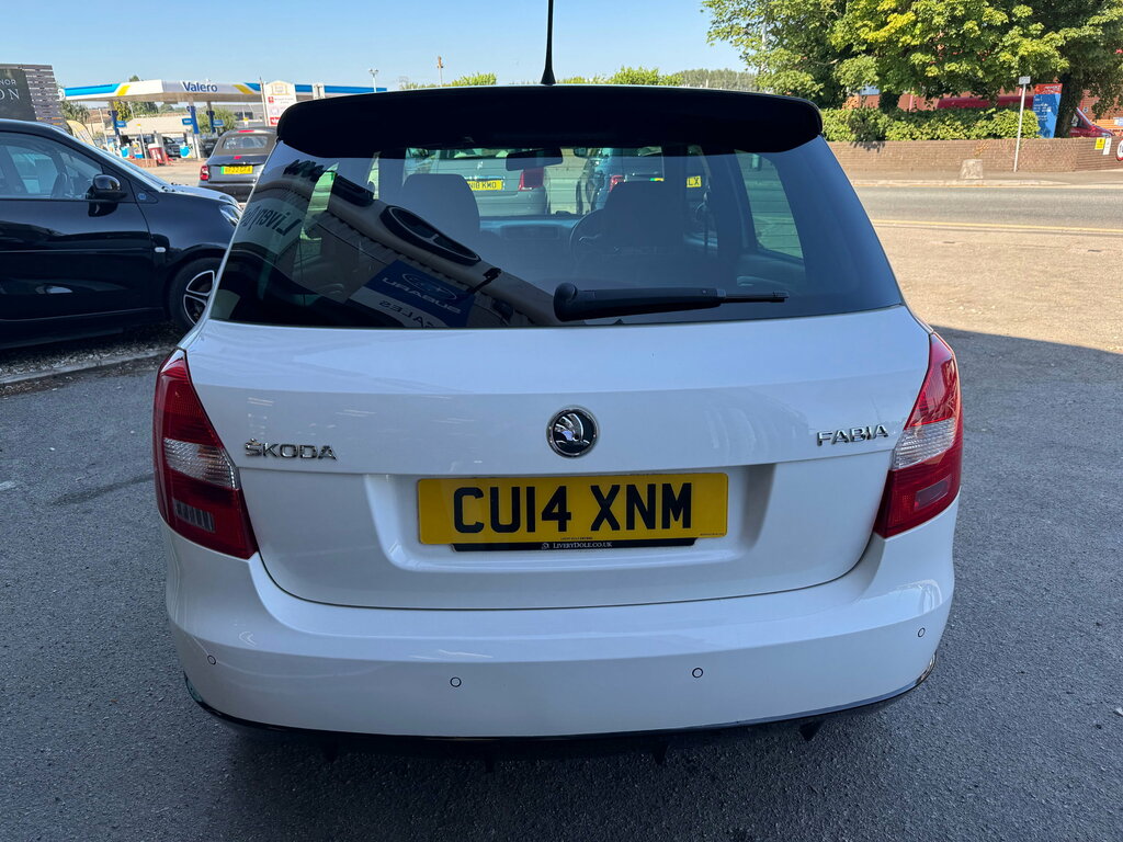 Skoda Fabia 1.2L 1.2 Tdi Greenline II Euro 5 Ss White #10