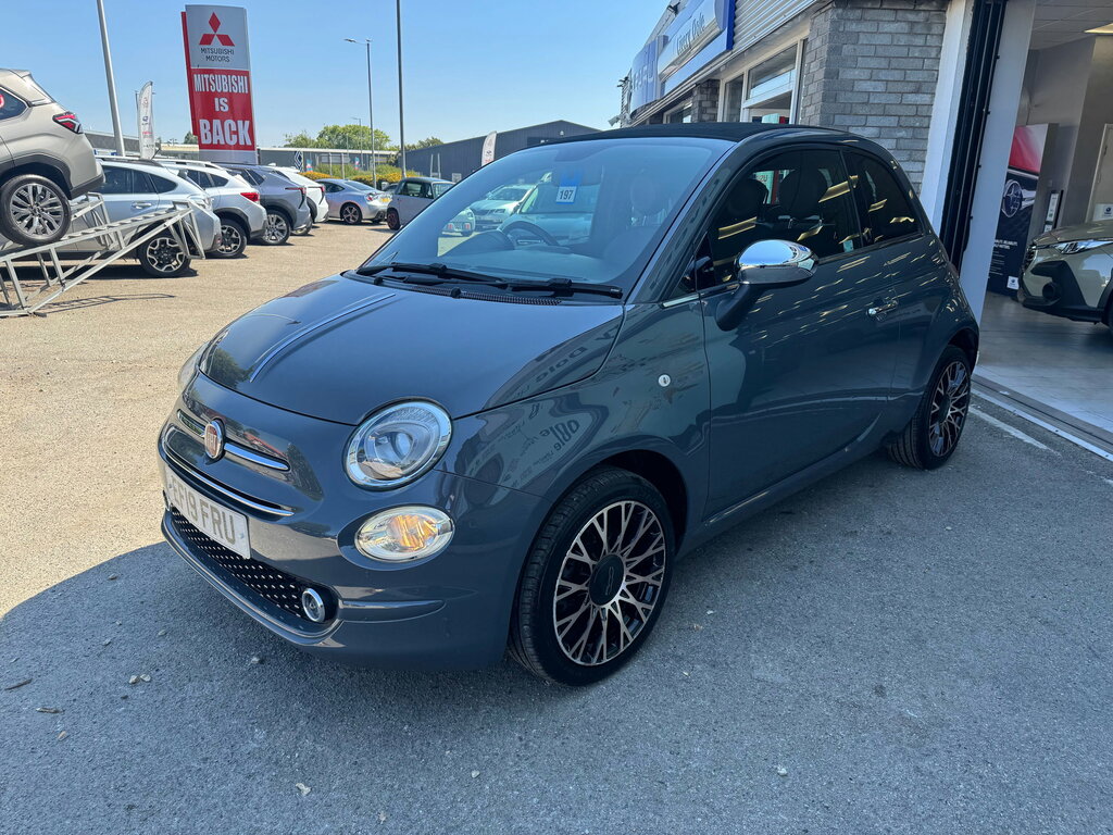 Fiat 500C 1.2 Lounge Convertible Euro 6 S Grey #10