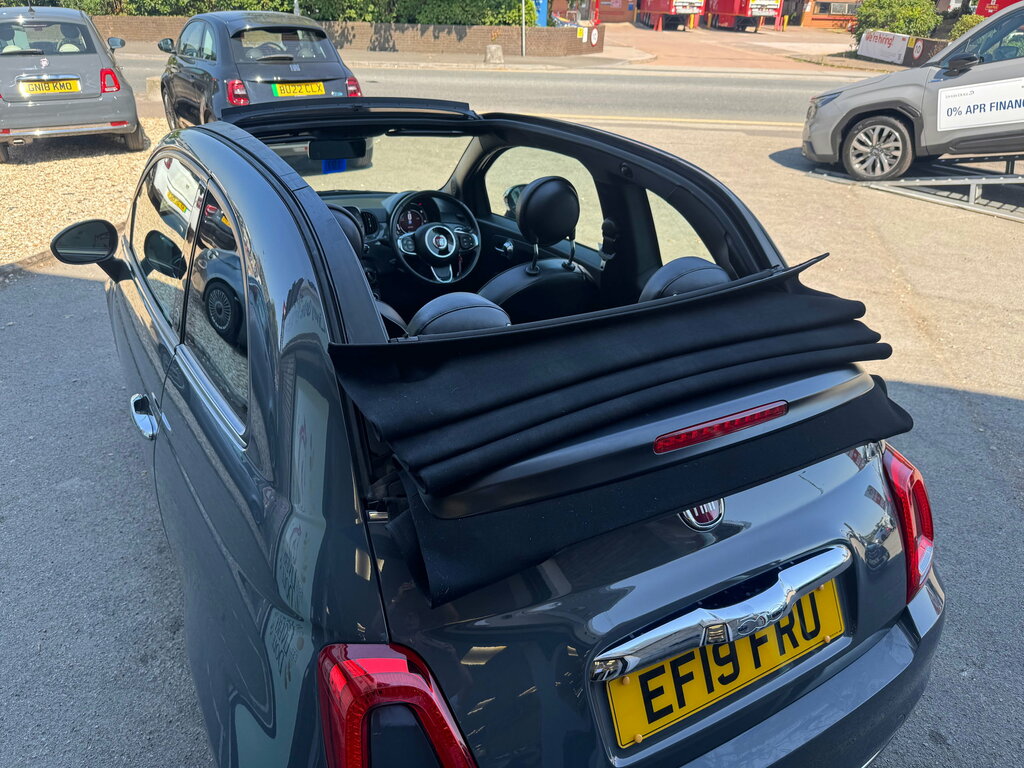 Fiat 500C 1.2 Lounge Convertible Euro 6 S Grey #17