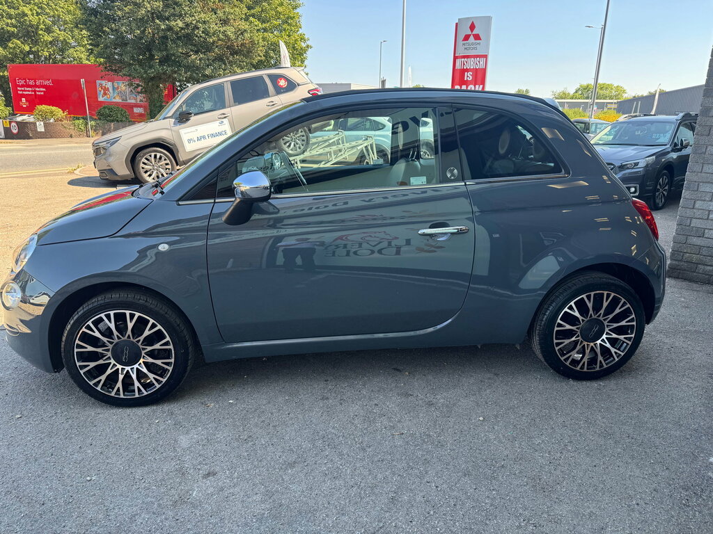 Fiat 500C 1.2 Lounge Convertible Euro 6 S Grey #9