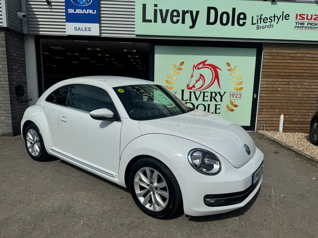 Volkswagen Beetle 1.4 Tsi Bluemotion Tech Design Hatchback Petro White