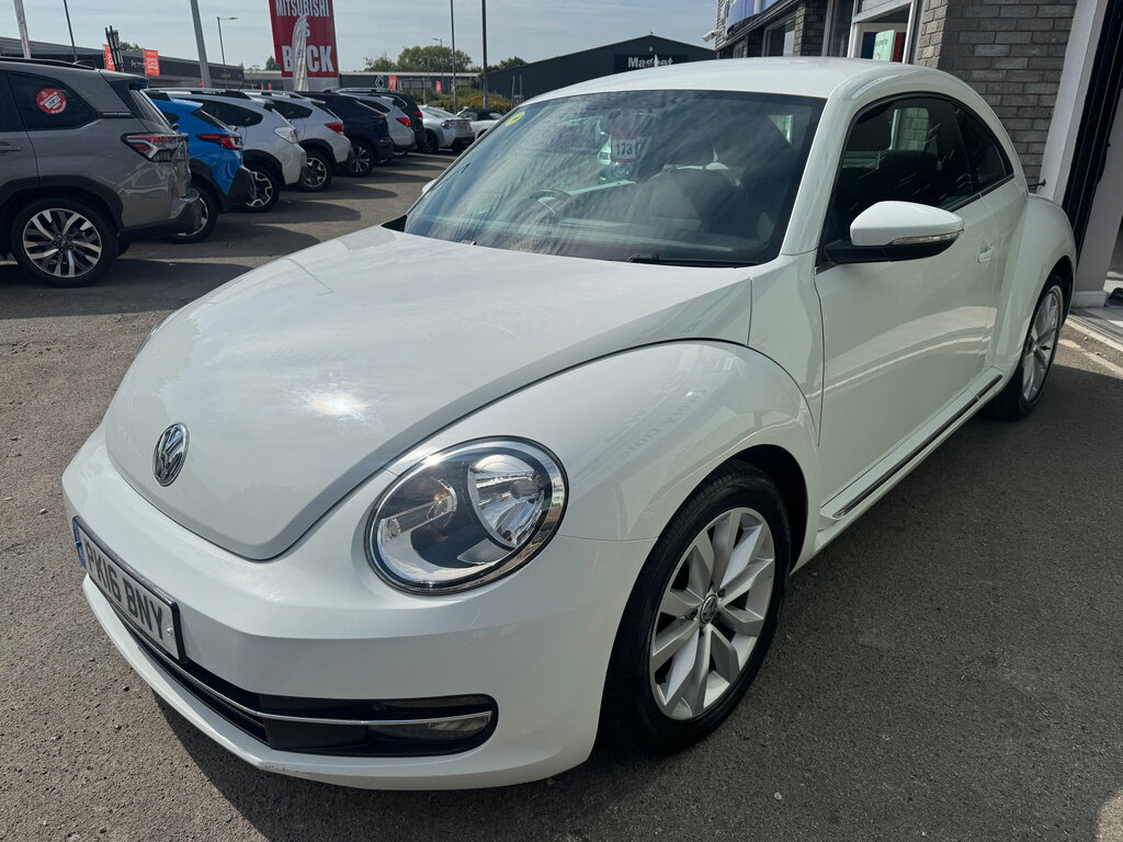 Volkswagen Beetle Tdi Bluemotion Tech Design White #14