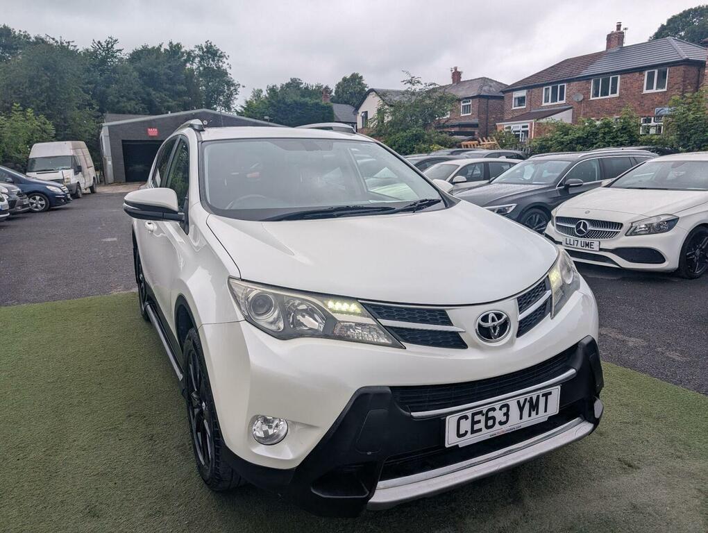 Toyota Rav 4 Suv 2.2 D-cat Invincible 4Wd Euro 5 2013 White #4