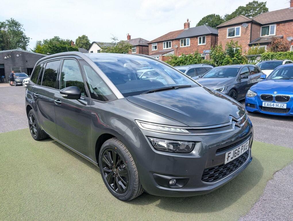 Citroen Grand C4 Picasso Mpv 1.6 Bluehdi Exclusive Euro 6 Ss 2016 FJ66PXG Grey #6