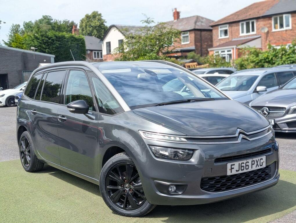 Citroen Grand C4 Picasso Mpv 1.6 Bluehdi Exclusive Euro 6 Ss 2016 FJ66PXG Grey