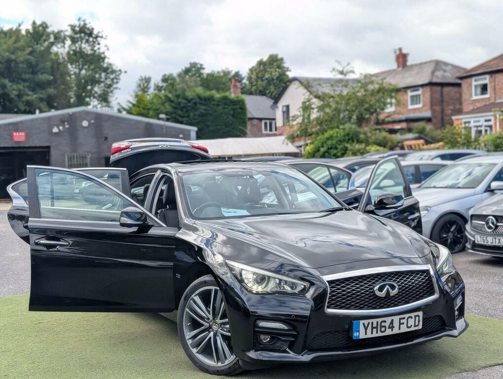 Infiniti Q50 S Hybrid Awd 4-Door White #41