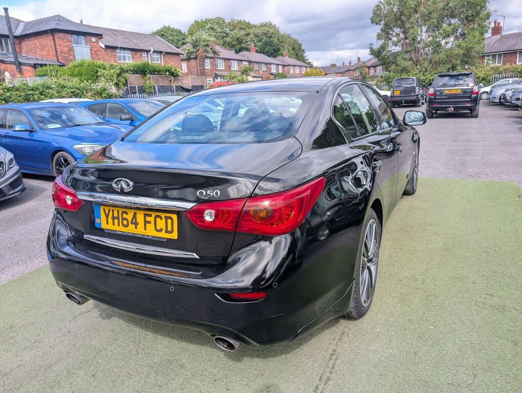 Infiniti Q50 S Hybrid Awd 4-Door White #27