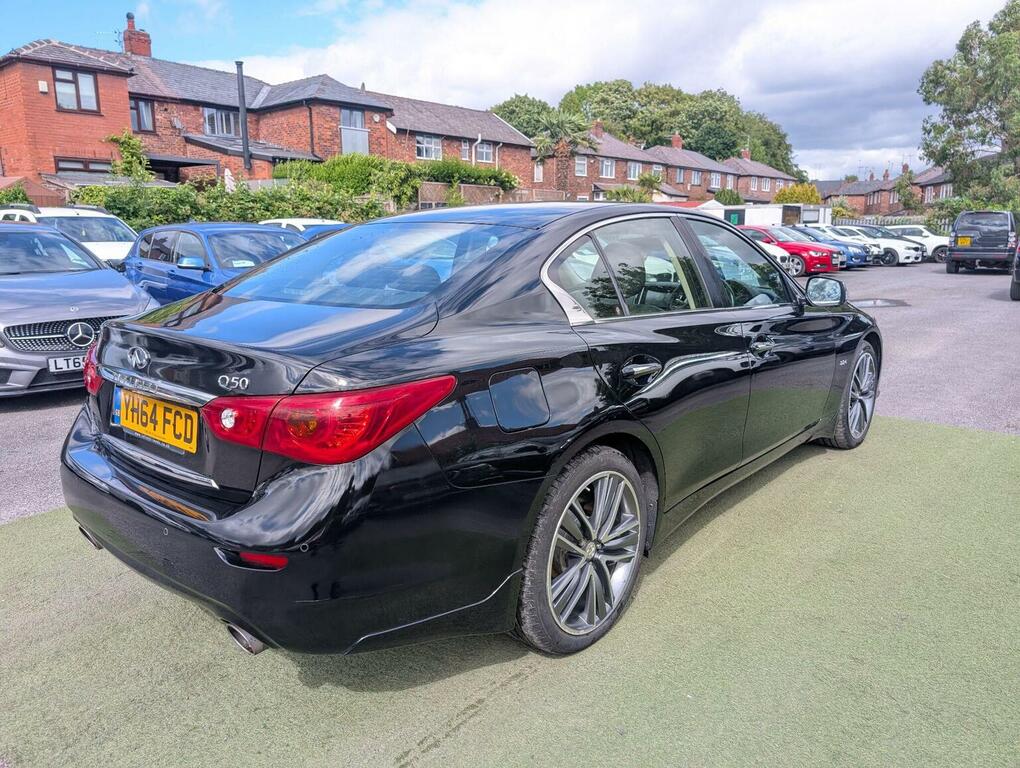 Infiniti Q50 S Hybrid Awd 4-Door White #28