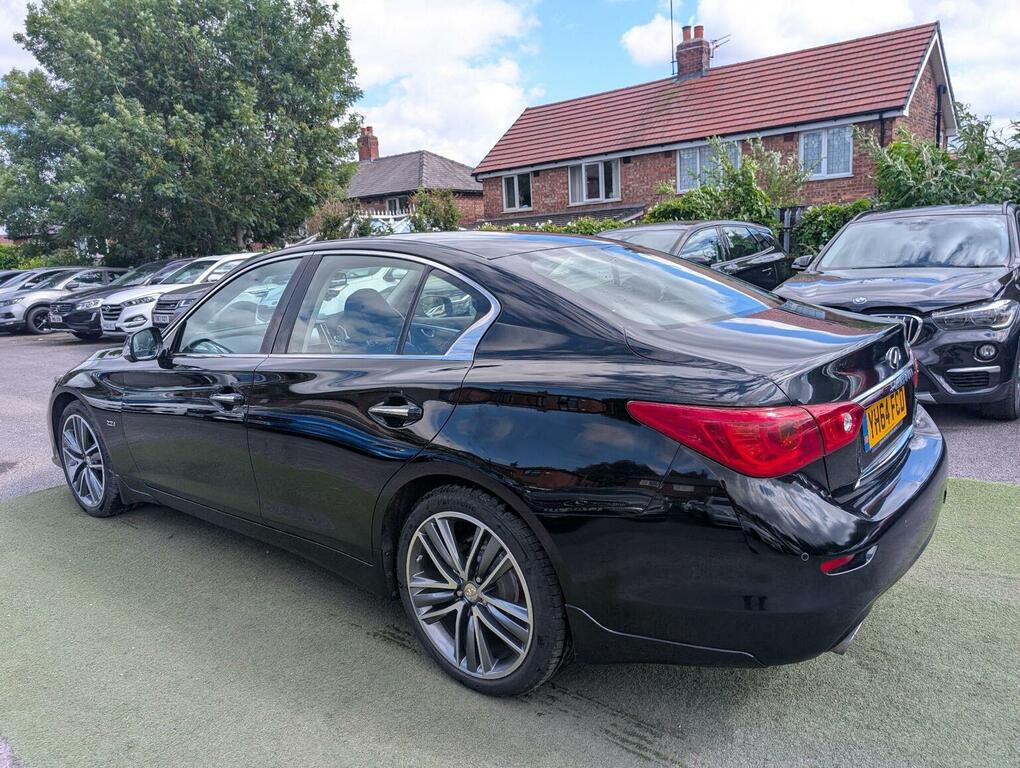 Infiniti Q50 S Hybrid Awd 4-Door White #21