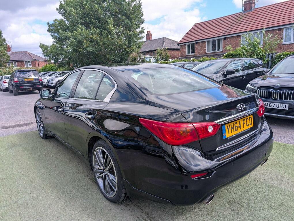 Infiniti Q50 S Hybrid Awd 4-Door White #22