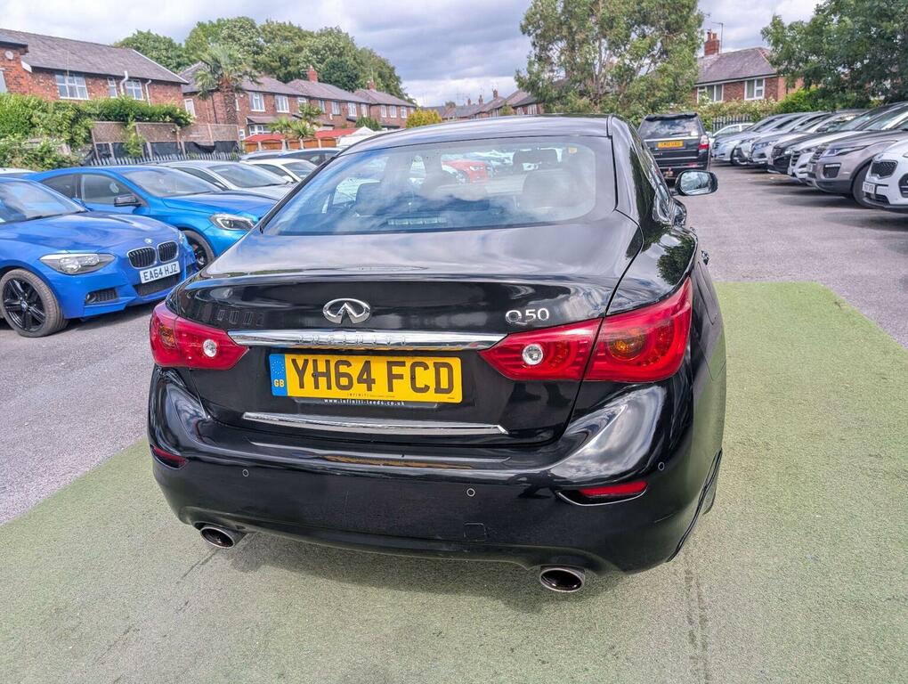 Infiniti Q50 S Hybrid Awd 4-Door White #26