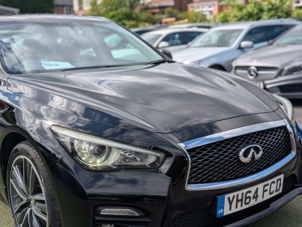 Infiniti Q50 S Hybrid Awd 4-Door White #34