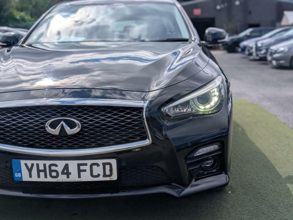 Infiniti Q50 S Hybrid Awd 4-Door White #35