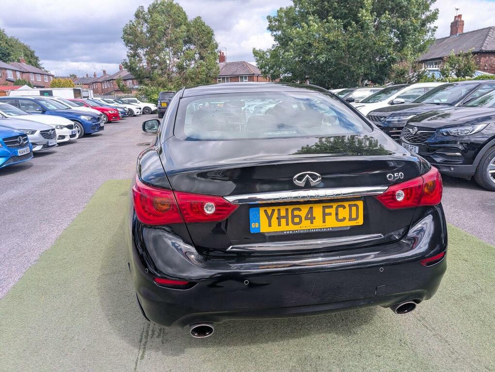 Infiniti Q50 S Hybrid Awd 4-Door White #24