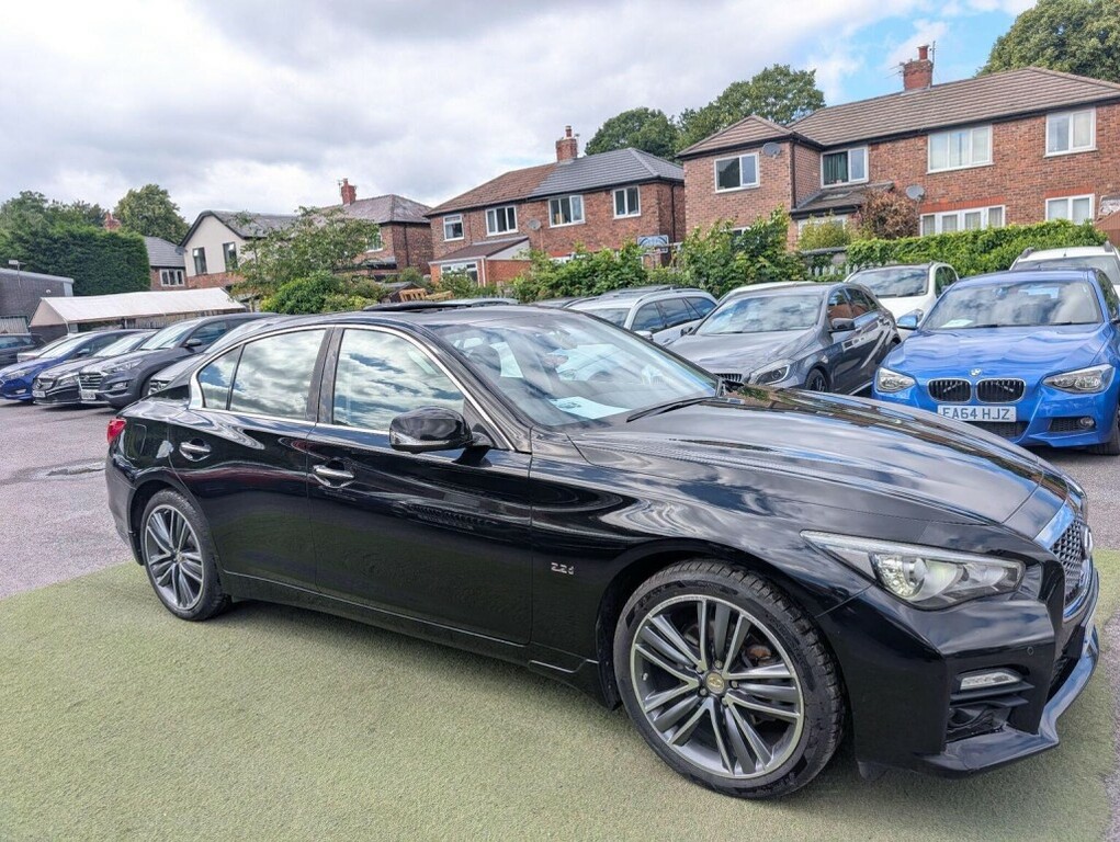 Infiniti Q50 S Hybrid Awd 4-Door White #62