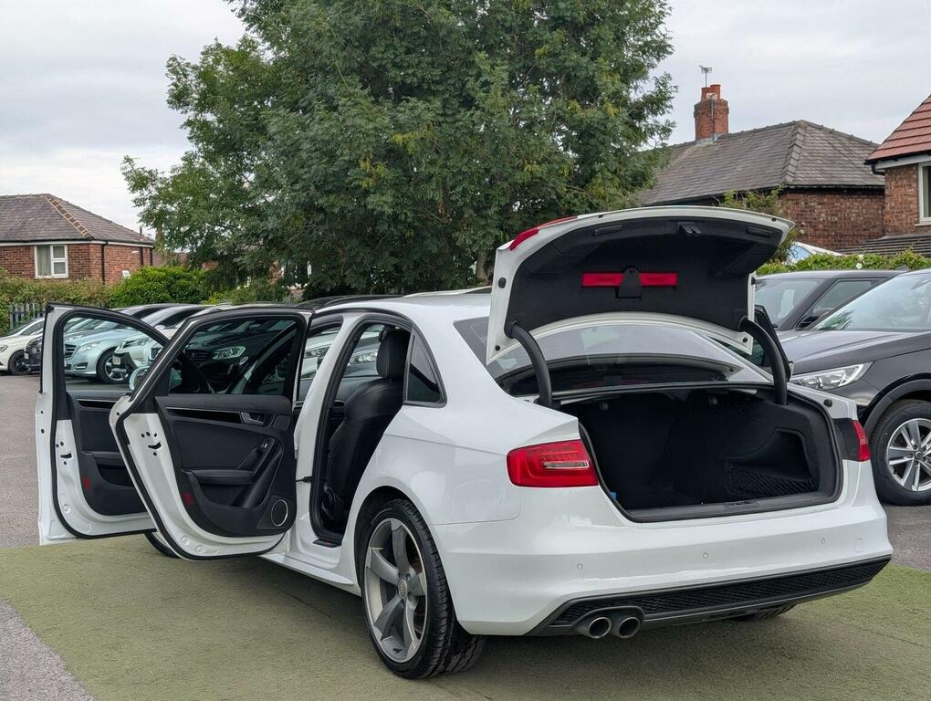 Audi A4 Saloon 2.0 Tdi Black Edition S Tronic Quattro Euro White #3