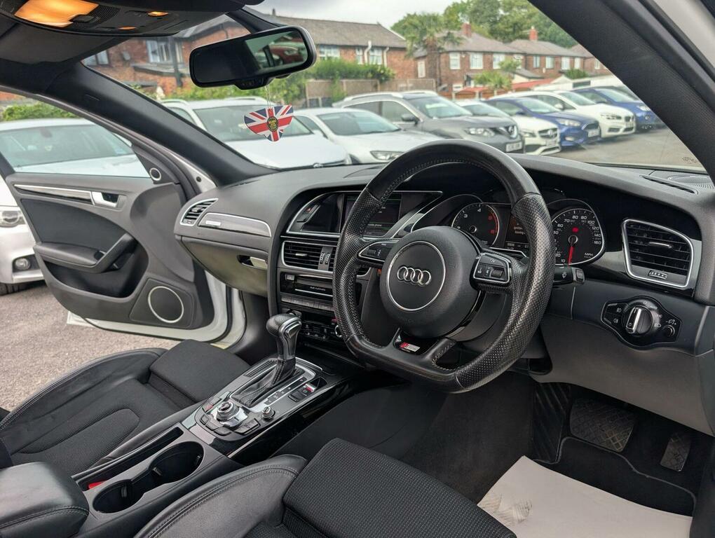 Audi A4 Saloon 2.0 Tdi Black Edition S Tronic Quattro Euro White #2