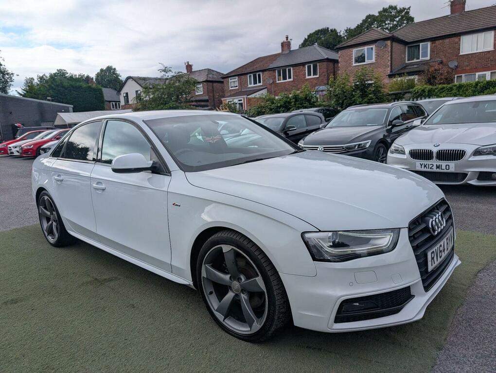 Audi A4 Saloon 2.0 Tdi Black Edition S Tronic Quattro Euro White #5