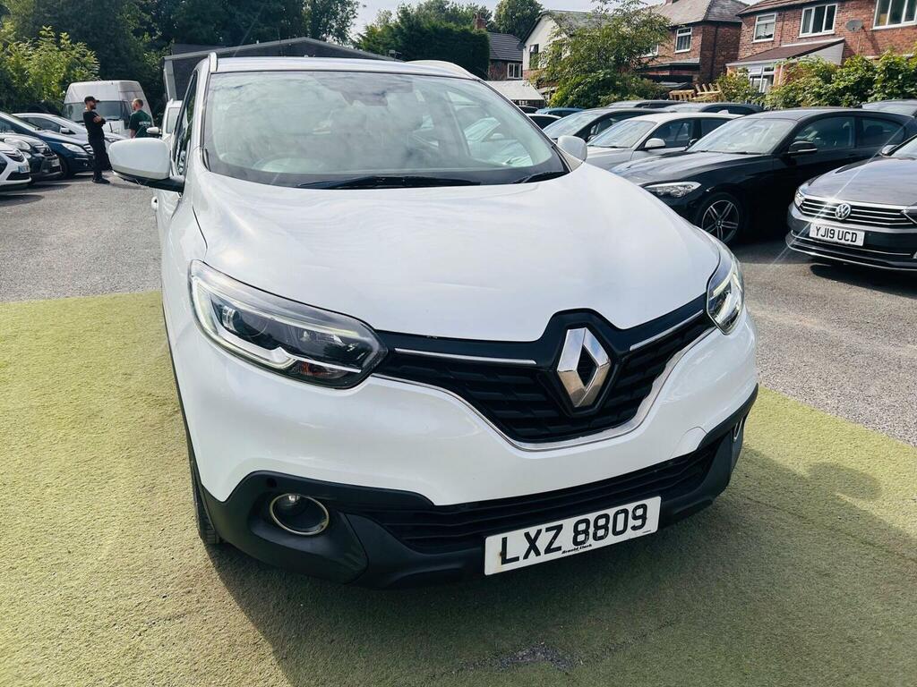 Renault Kadjar Suv 1.2 Tce Dynamique S Nav Euro 6 Ss 2018 LXZ8809 White #3