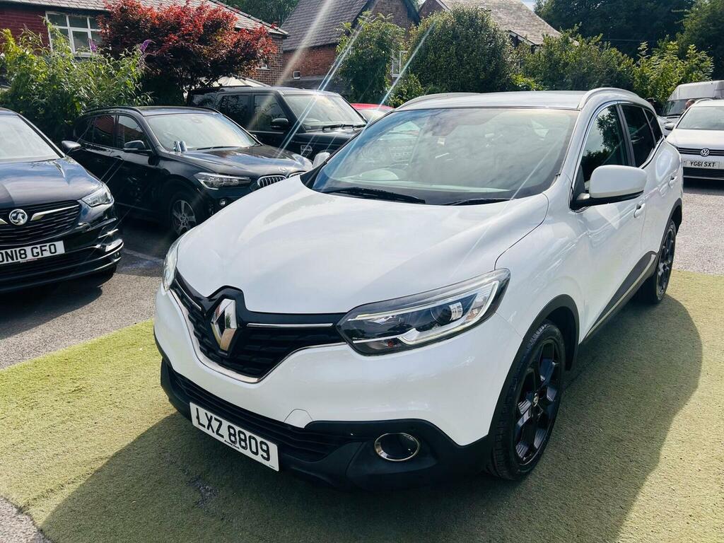 Renault Kadjar Suv 1.2 Tce Dynamique S Nav Euro 6 Ss 2018 LXZ8809 White #4