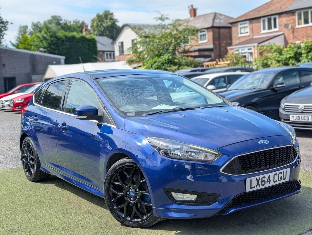 Ford Focus Hatchback 1.5T Ecoboost Zetec S Euro 6 Ss Blue