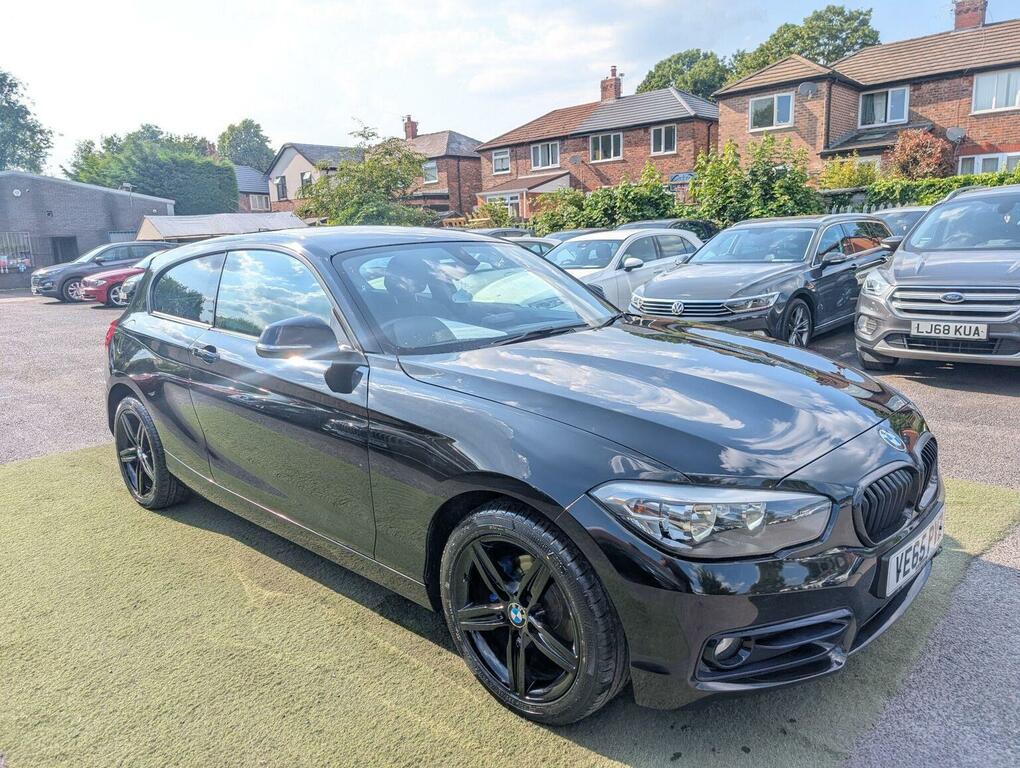 BMW 1 Series Hatchback 1.5 116D Sport Euro 6 Ss 201565 VE65PVZ Black #5