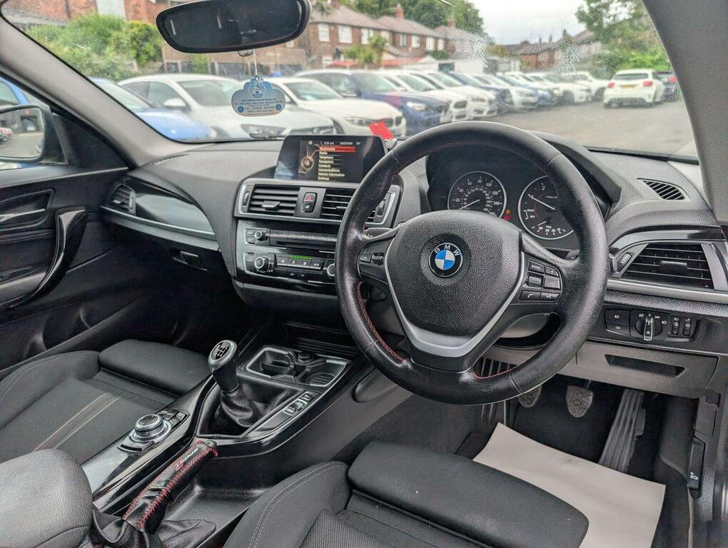 BMW 1 Series 1.5 116D Sport Euro 6 Ss Black #2
