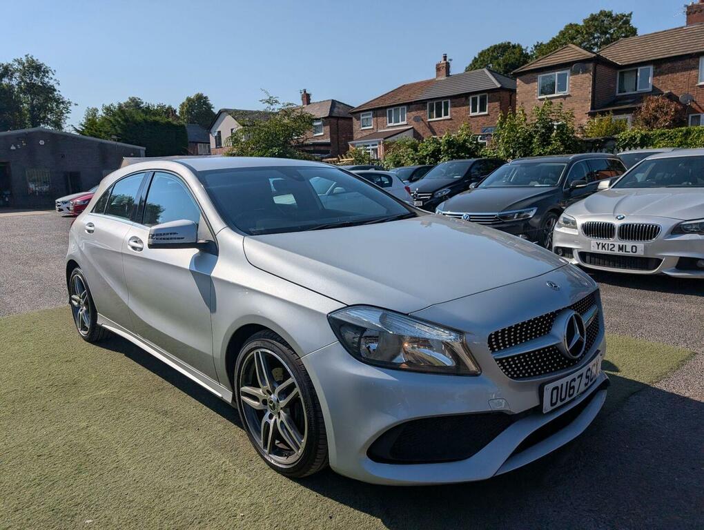 Mercedes-Benz A Class Hatchback 1.5 A180d Amg Line Euro 6 Ss 201 Silver #6