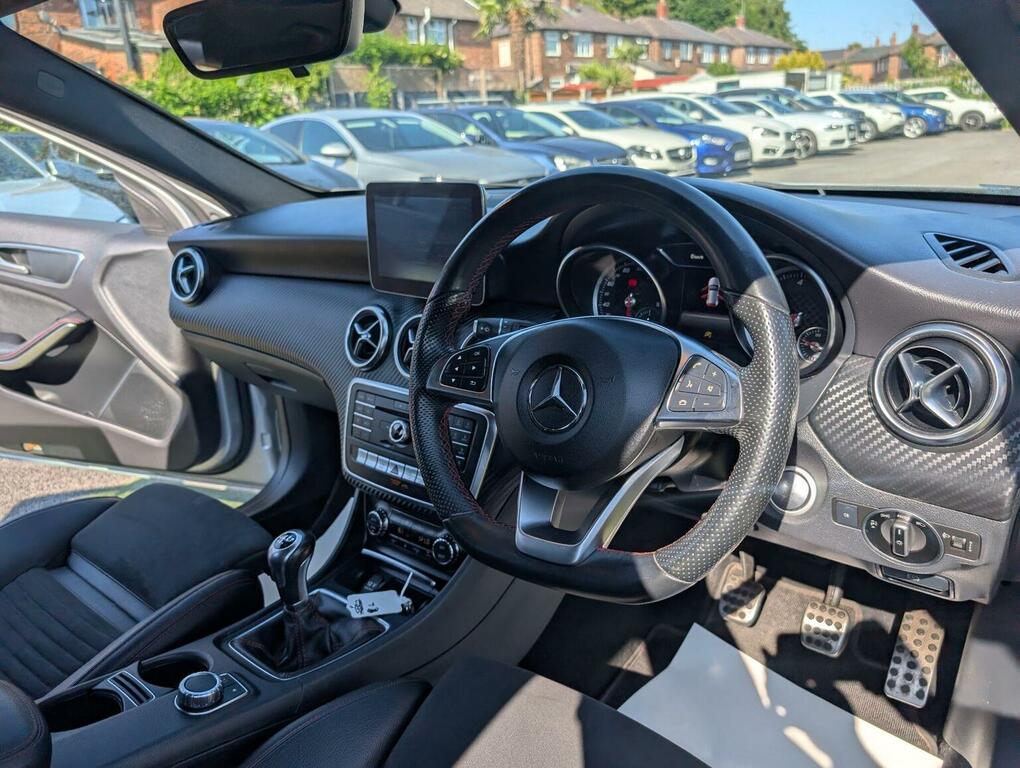 Mercedes-Benz A Class Hatchback 1.5 A180d Amg Line Euro 6 Ss 201 Silver #3