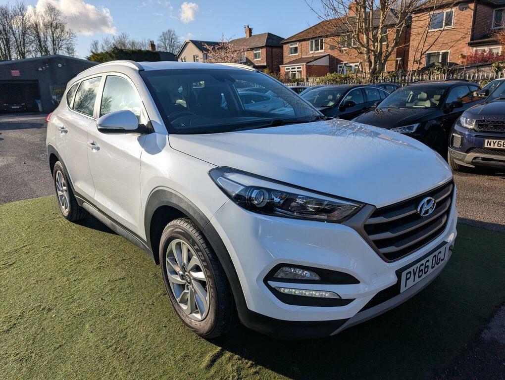Hyundai Tucson 2.0 Crdi Blue Drive Se Nav Euro 6 Ss White #6