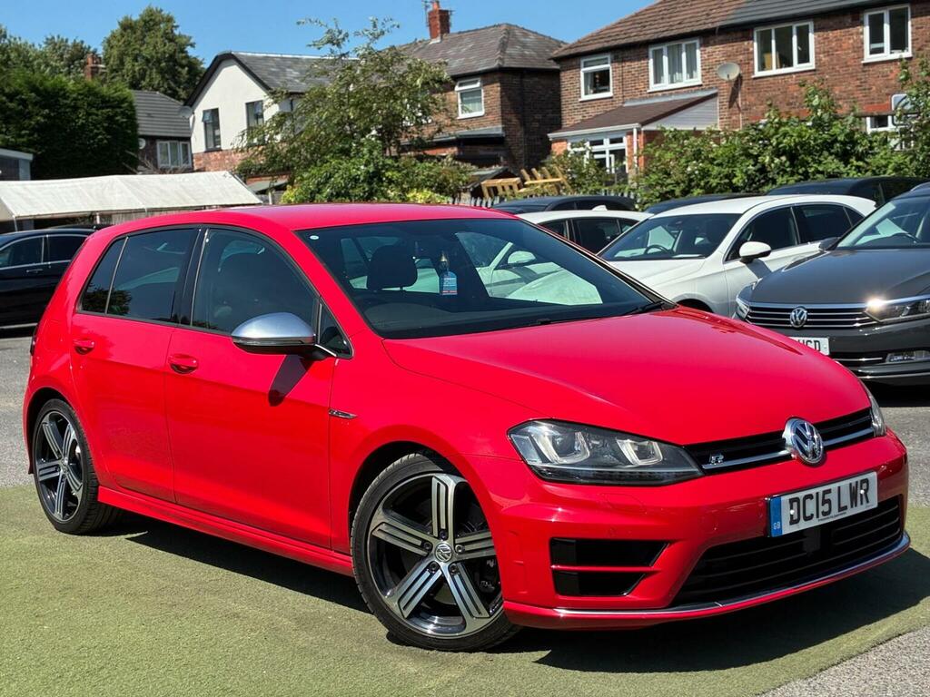 Volkswagen Golf Hatchback 2.0 Tsi Bluemotion Tech R Dsg 4Motion Eu Red