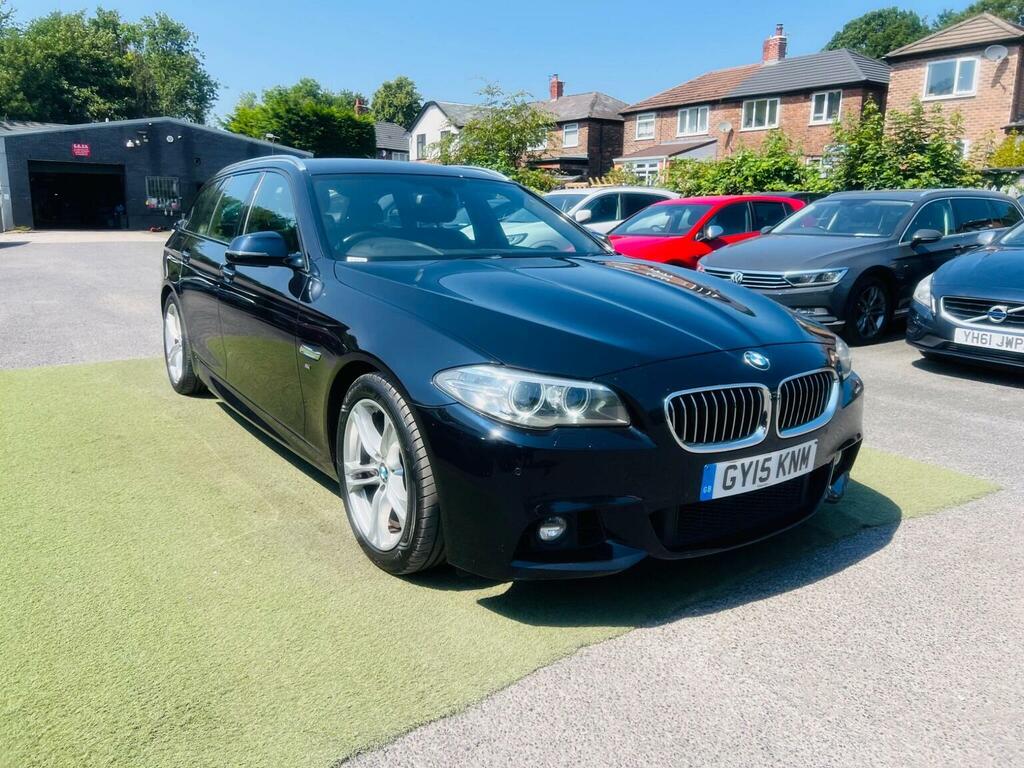 BMW 5 Series 3.0 535D M Sport Touring Euro 6 Ss Black #5