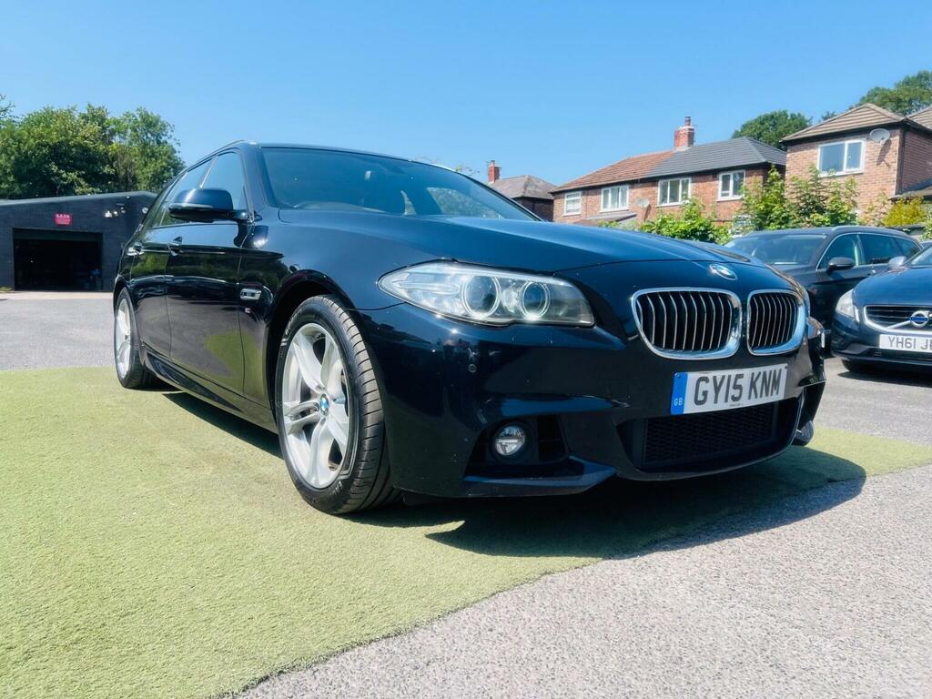BMW 5 Series 3.0 535D M Sport Touring Euro 6 Ss Black #6