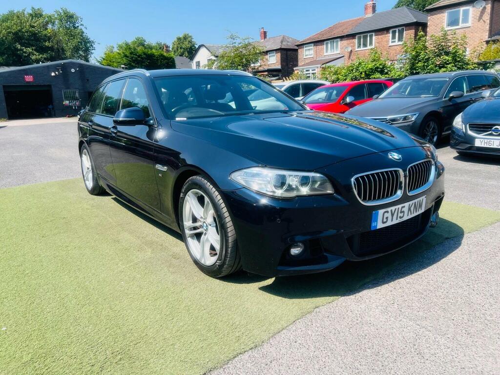 BMW 5 Series 3.0 535D M Sport Touring Euro 6 Ss Black