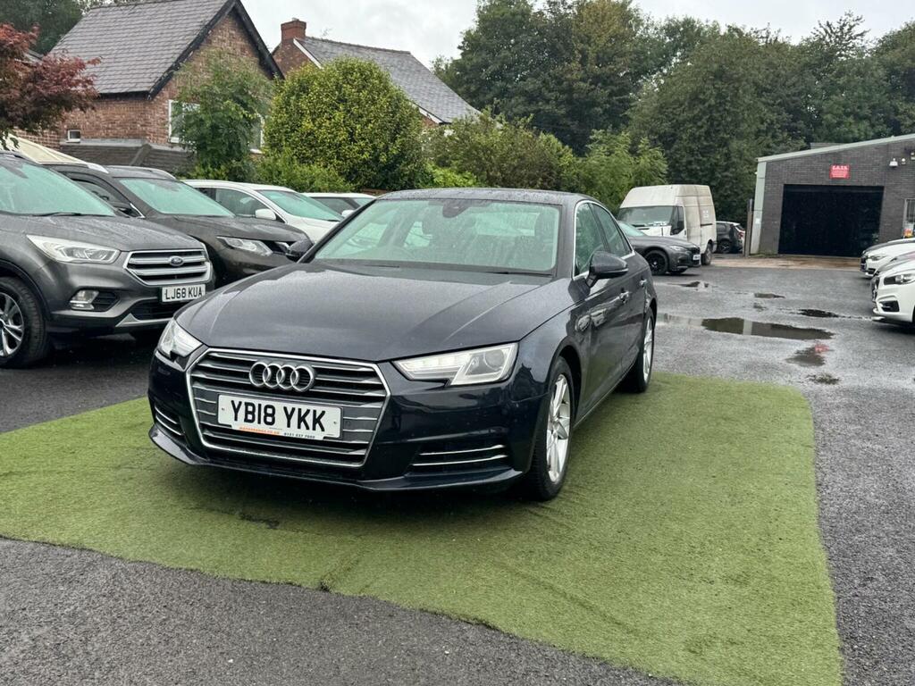 Audi A4 Saloon 2.0 Tdi Ultra Se Euro 6 Ss 201818 YB18YKK Blue #3