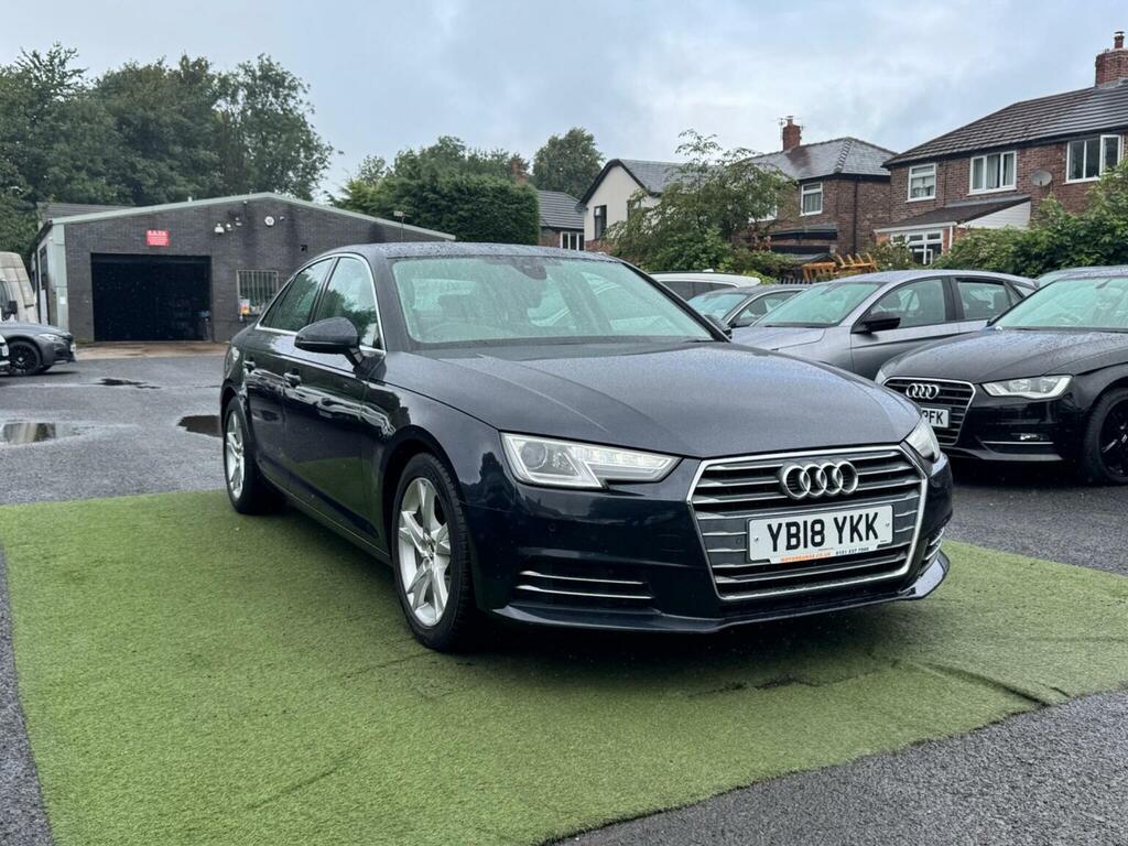Audi A4 Saloon 2.0 Tdi Ultra Se Euro 6 Ss 201818 YB18YKK Blue #5