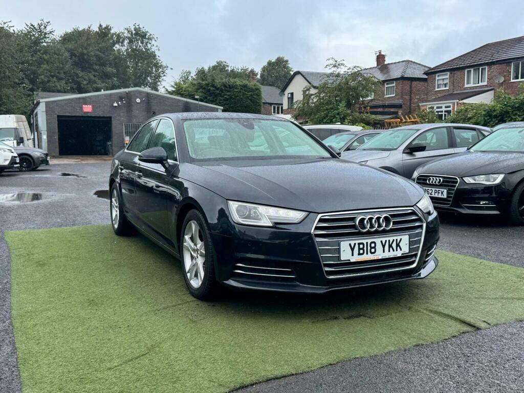 Audi A4 Saloon 2.0 Tdi Ultra Se Euro 6 Ss 201818 YB18YKK Blue #6