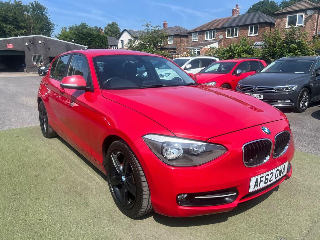 BMW 1 Series Hatchback 2.0 118D Sport Euro 5 Ss 20 Red #5