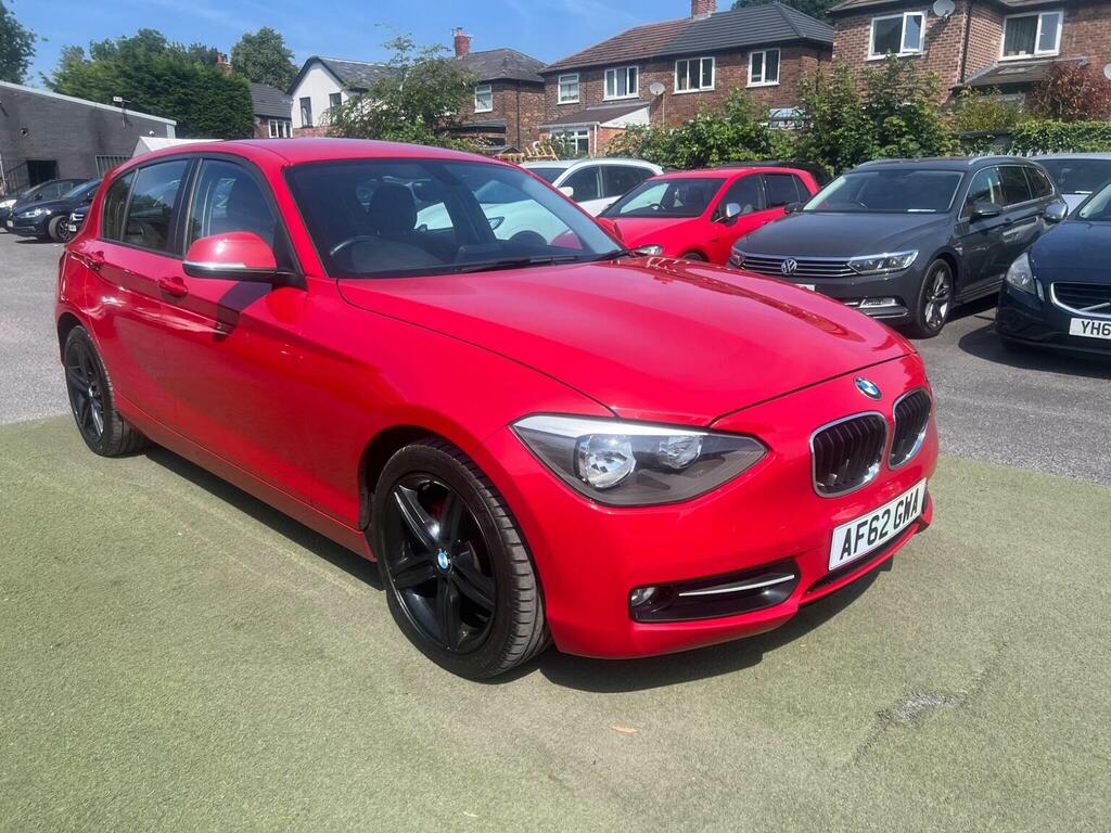 BMW 1 Series Hatchback 2.0 118D Sport Euro 5 Ss 20 Red