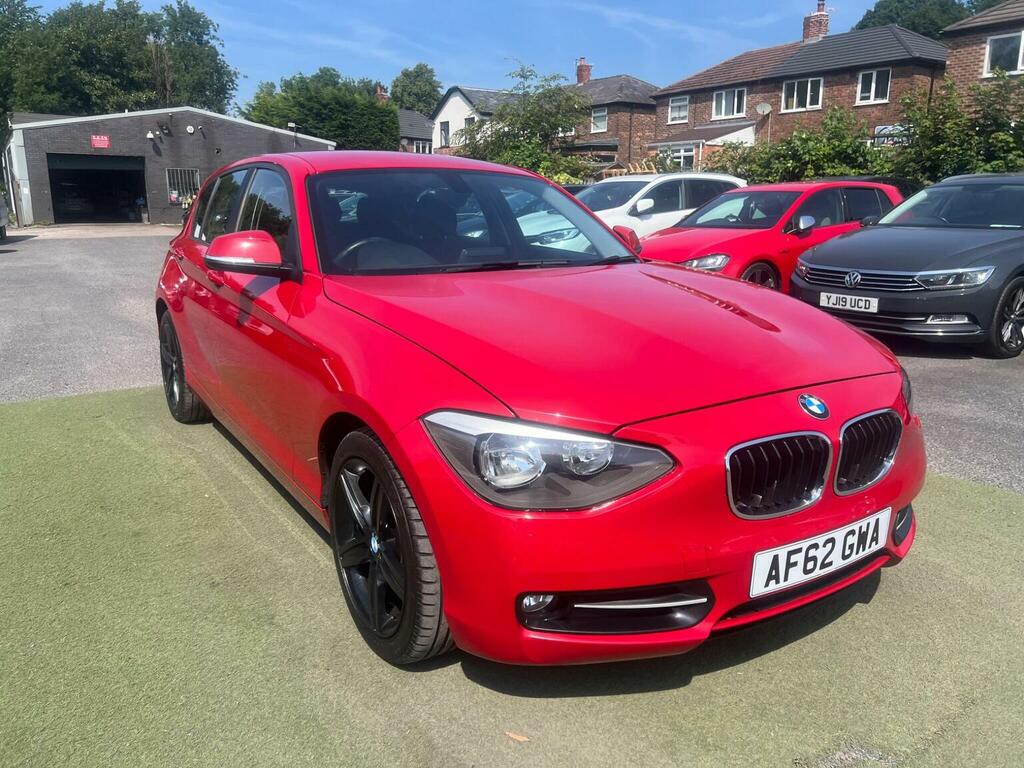 BMW 1 Series Hatchback 2.0 118D Sport Euro 5 Ss 20 Red #6