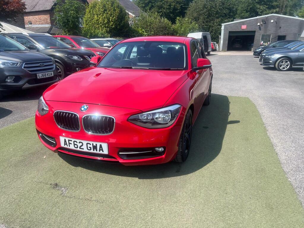 BMW 1 Series Hatchback 2.0 118D Sport Euro 5 Ss 20 Red #3