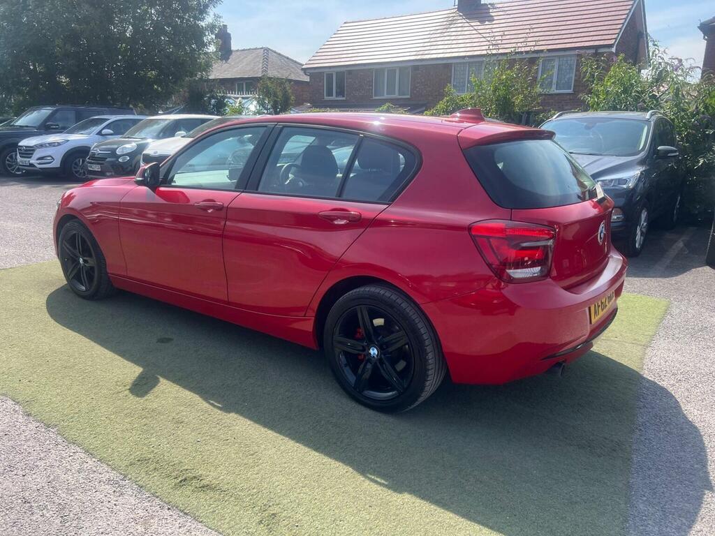 BMW 1 Series Hatchback 2.0 118D Sport Euro 5 Ss 20 Red #4