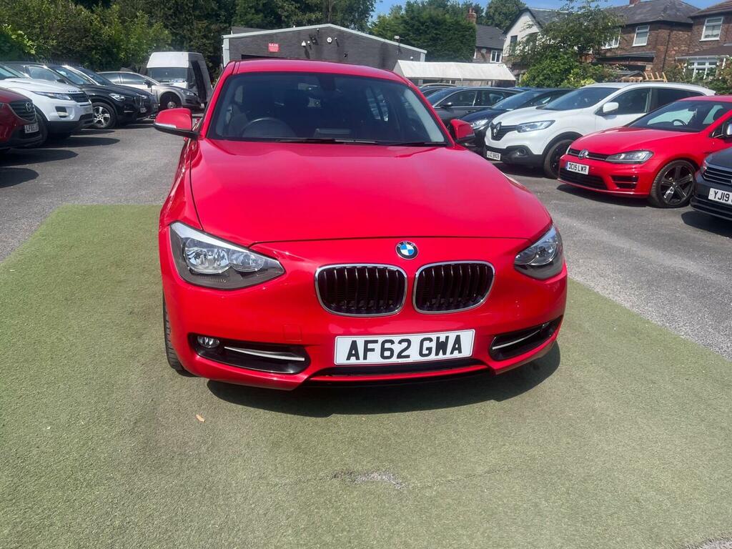 BMW 1 Series Hatchback 2.0 118D Sport Euro 5 Ss 20 Red #2