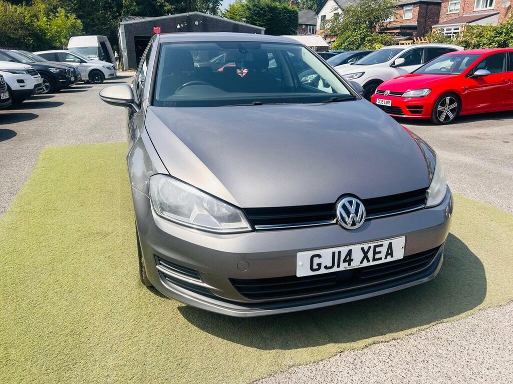 Volkswagen Golf Hatchback 1.6 Tdi Bluemotion Tech Se Euro 5 Ss GJ14XEA Grey #4